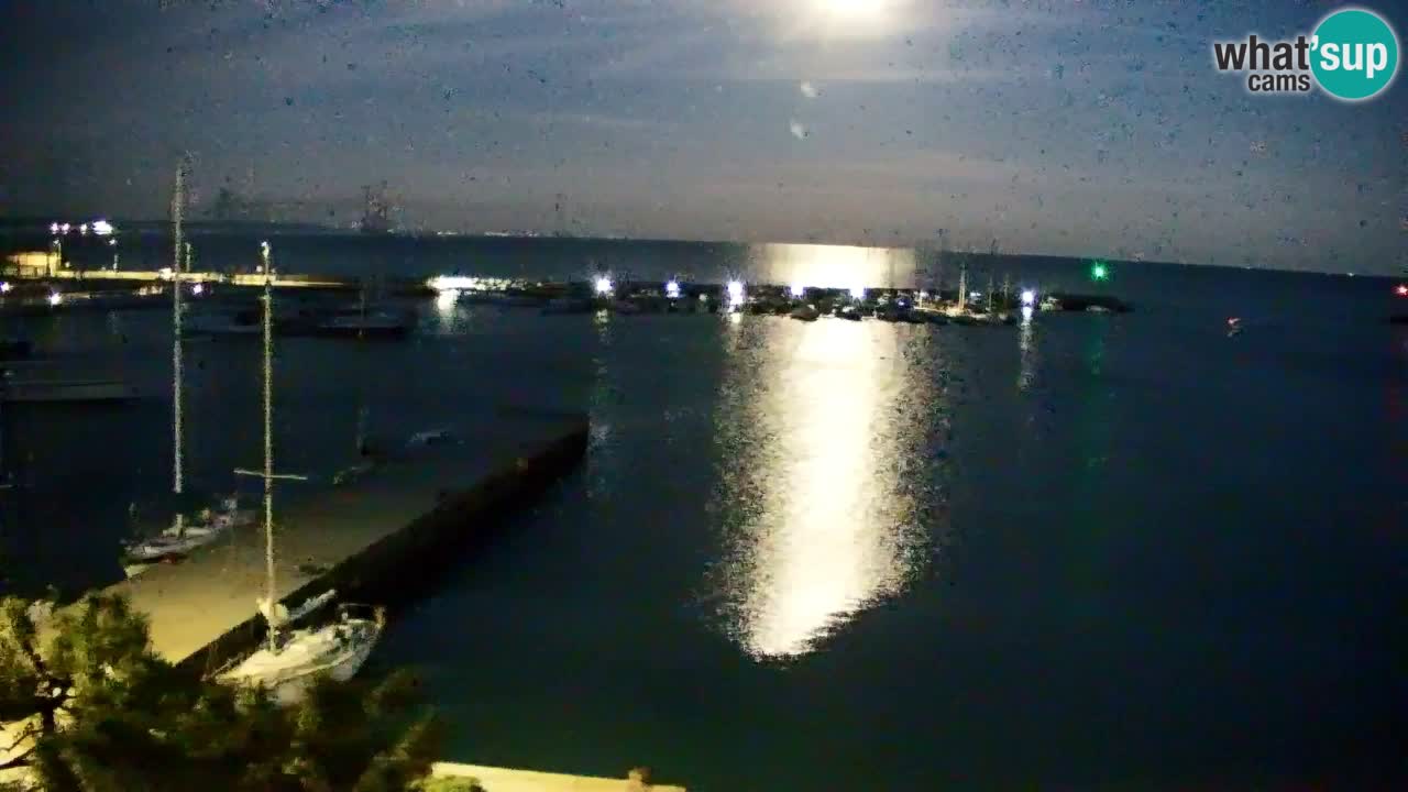Webcam Sistiana – Blick auf Marina und Bucht
