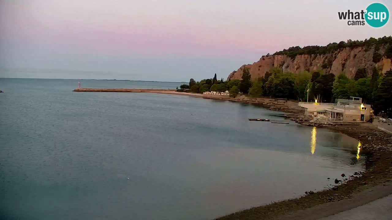 Webcam Sistiana – Blick auf Marina und Bucht