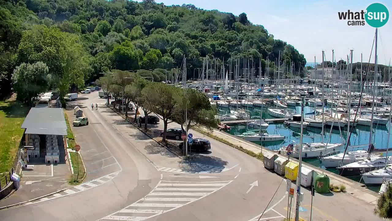 Webcam Sistiana – Vista sulla marina e sulla baia