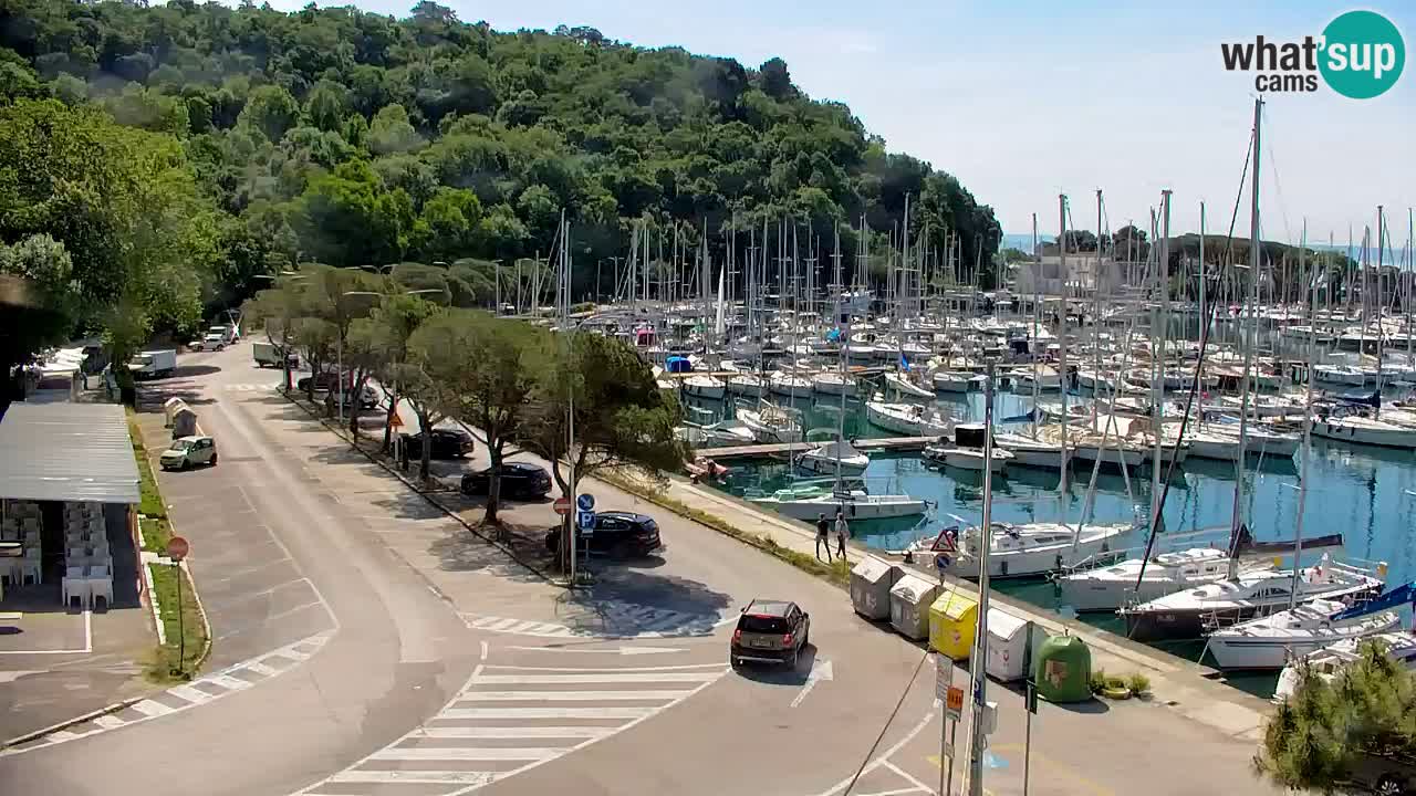 Webcam Sistiana – Vista sulla marina e sulla baia