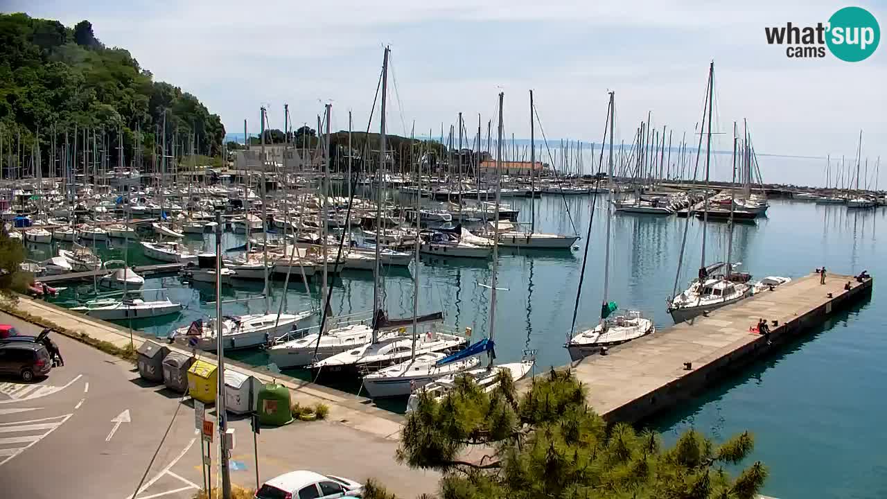 Webcam Sistiana – Vista sulla marina e sulla baia
