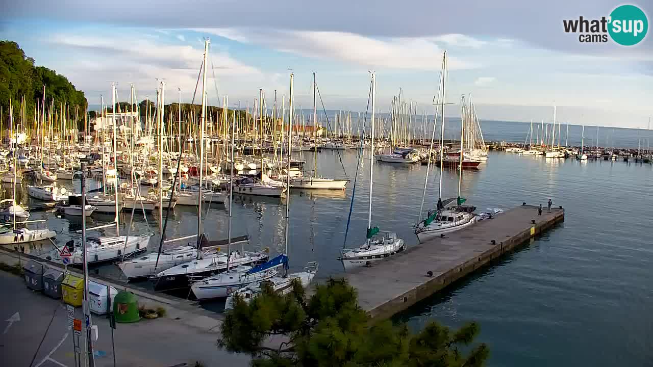 Webcam Sistiana – Vista sulla marina e sulla baia
