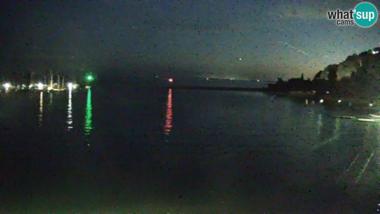 Webcam Sistiana – Vista sobre la marina y la bahía