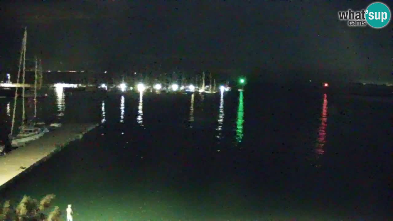 Webcam Sistiana – Vue sur la marina et la baie