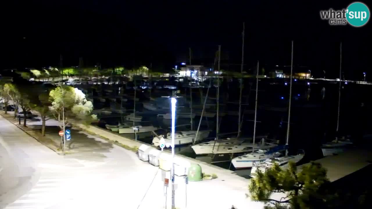 Webcam Sistiana – Vue sur la marina et la baie