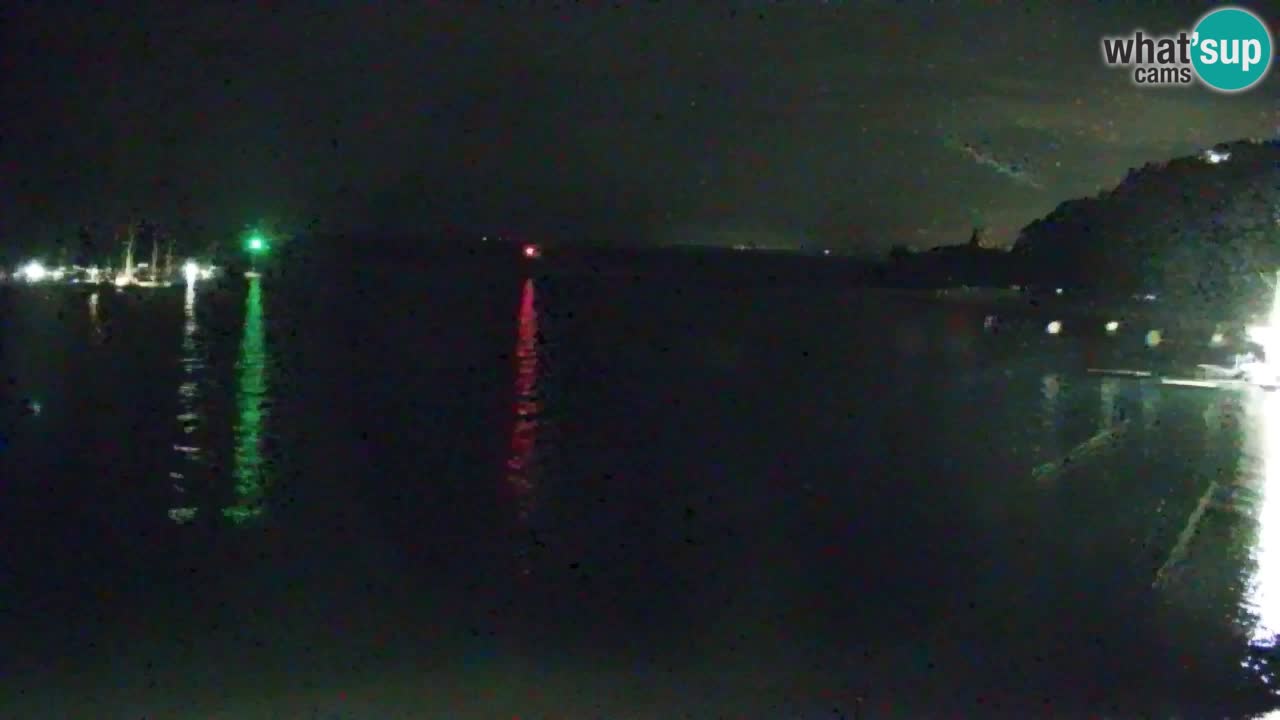 Webcam Sistiana – Vista sobre la marina y la bahía