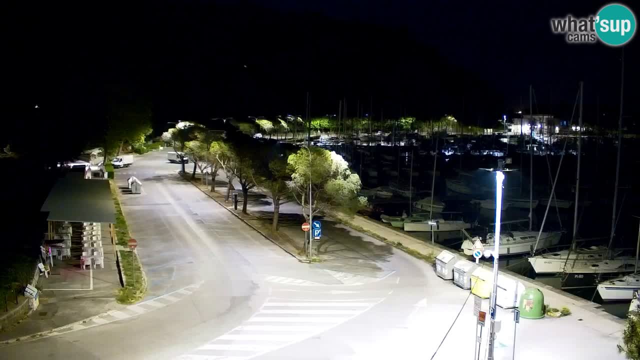 Webcam Sistiana – Pogled na marinu i zaljev