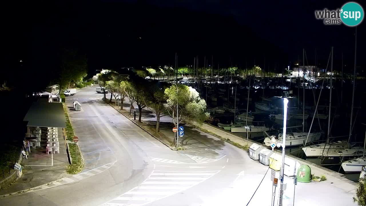 Webcam Sistiana – Pogled na marinu i zaljev