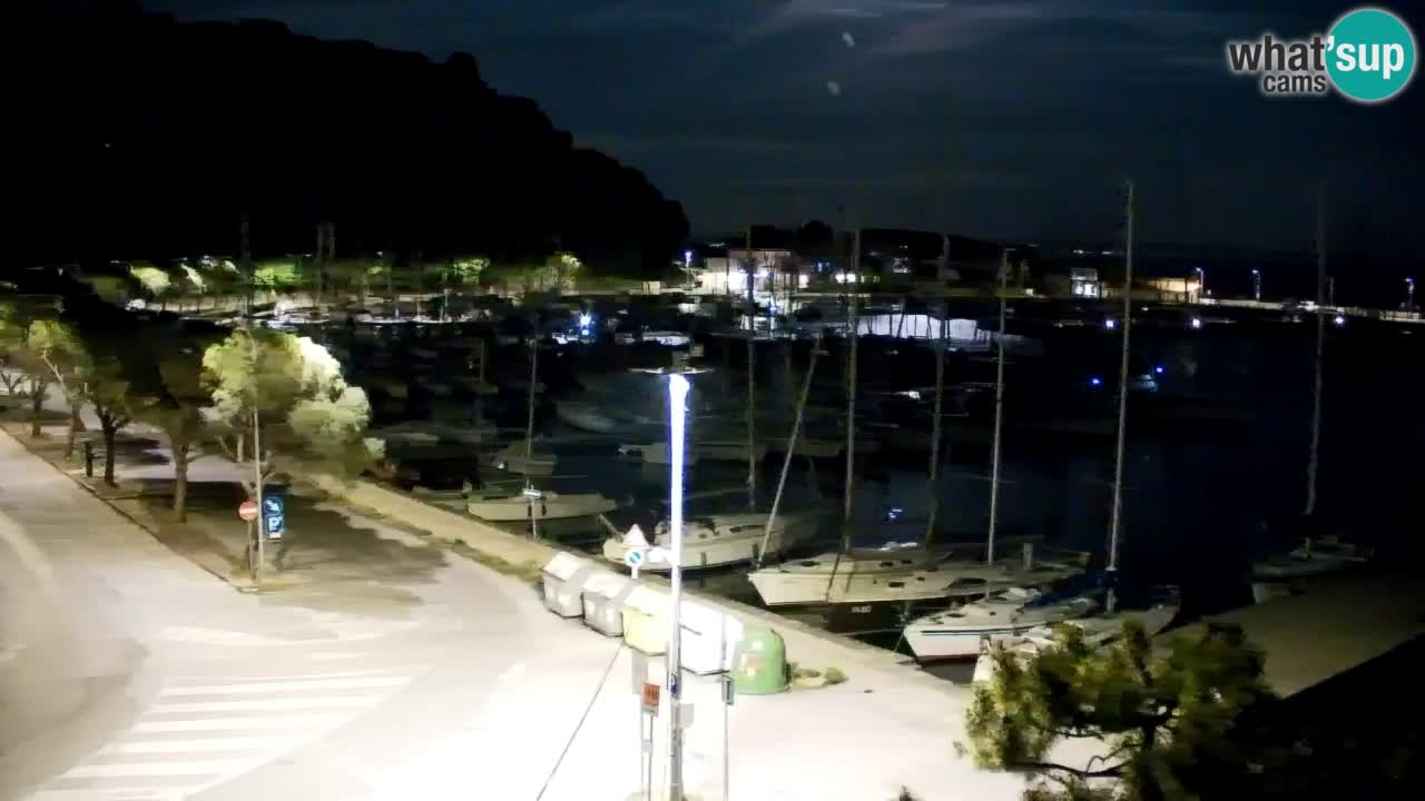 Webcam Sistiana – Vista sulla marina e sulla baia