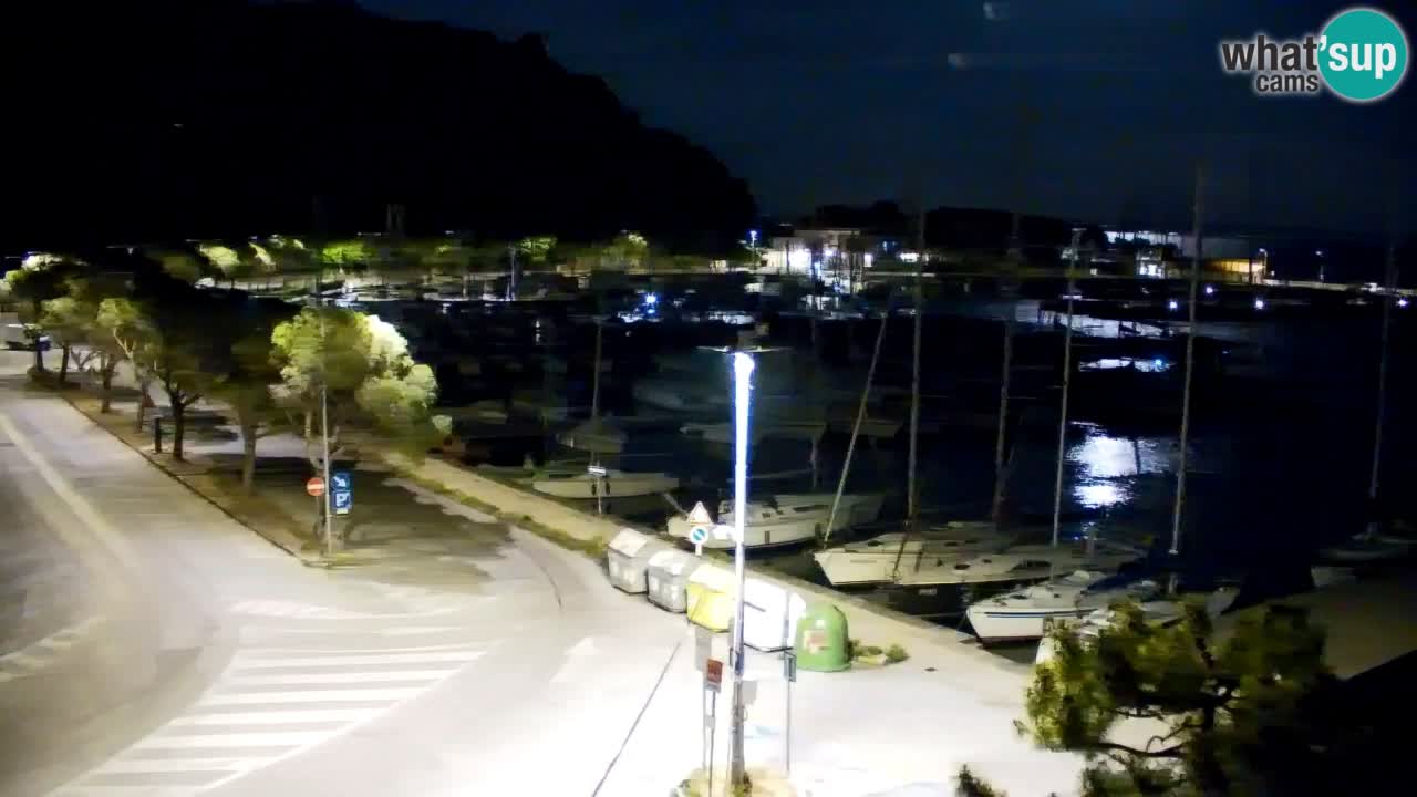 Webcam Sistiana – Blick auf Marina und Bucht