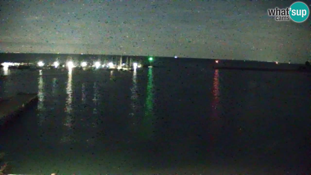 Webcam Sistiana – Pogled na marinu i zaljev