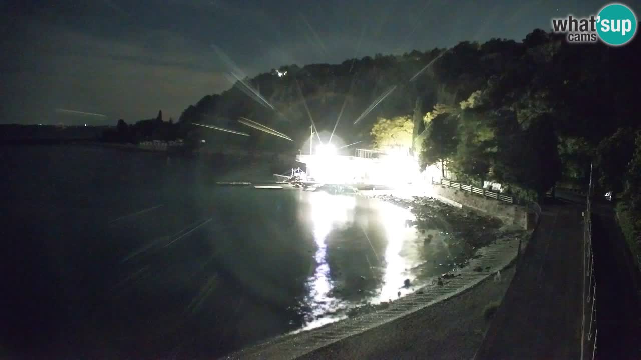 Webcam Sistiana – Vista sulla marina e sulla baia