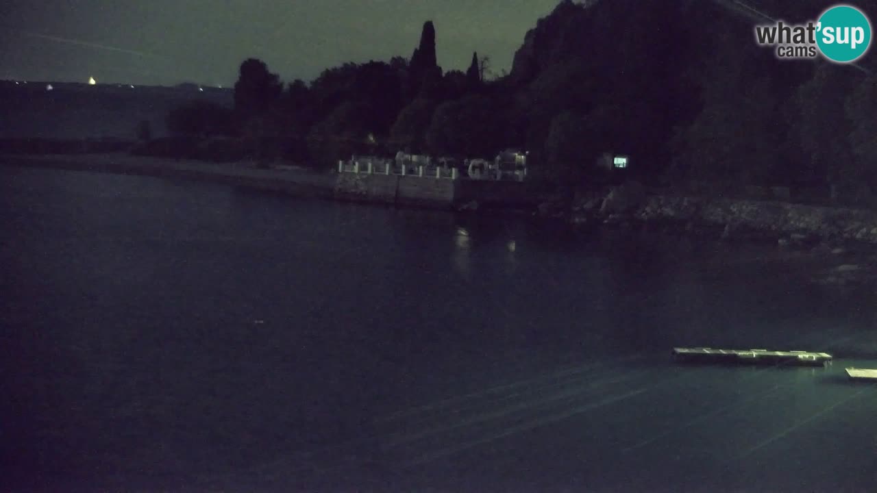 Webcam Sistiana – Vue sur la marina et la baie