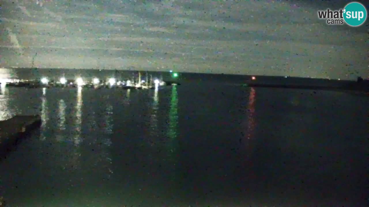 Webcam Sistiana – Vista sobre la marina y la bahía