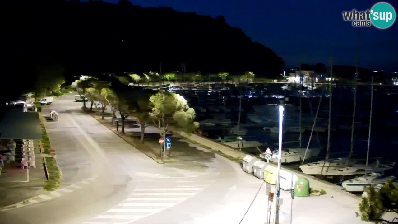 Webcam Sistiana – Vista sobre la marina y la bahía