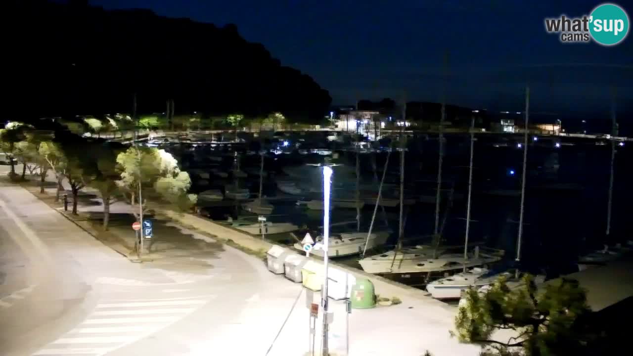 Webcam Sistiana – Blick auf Marina und Bucht