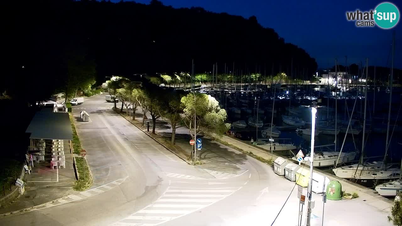 Webcam Sistiana – Vue sur la marina et la baie