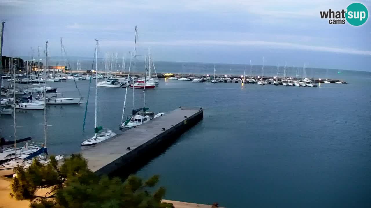 Webcam Sistiana – Blick auf Marina und Bucht