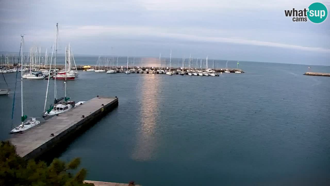 Webcam Sistiana – Blick auf Marina und Bucht