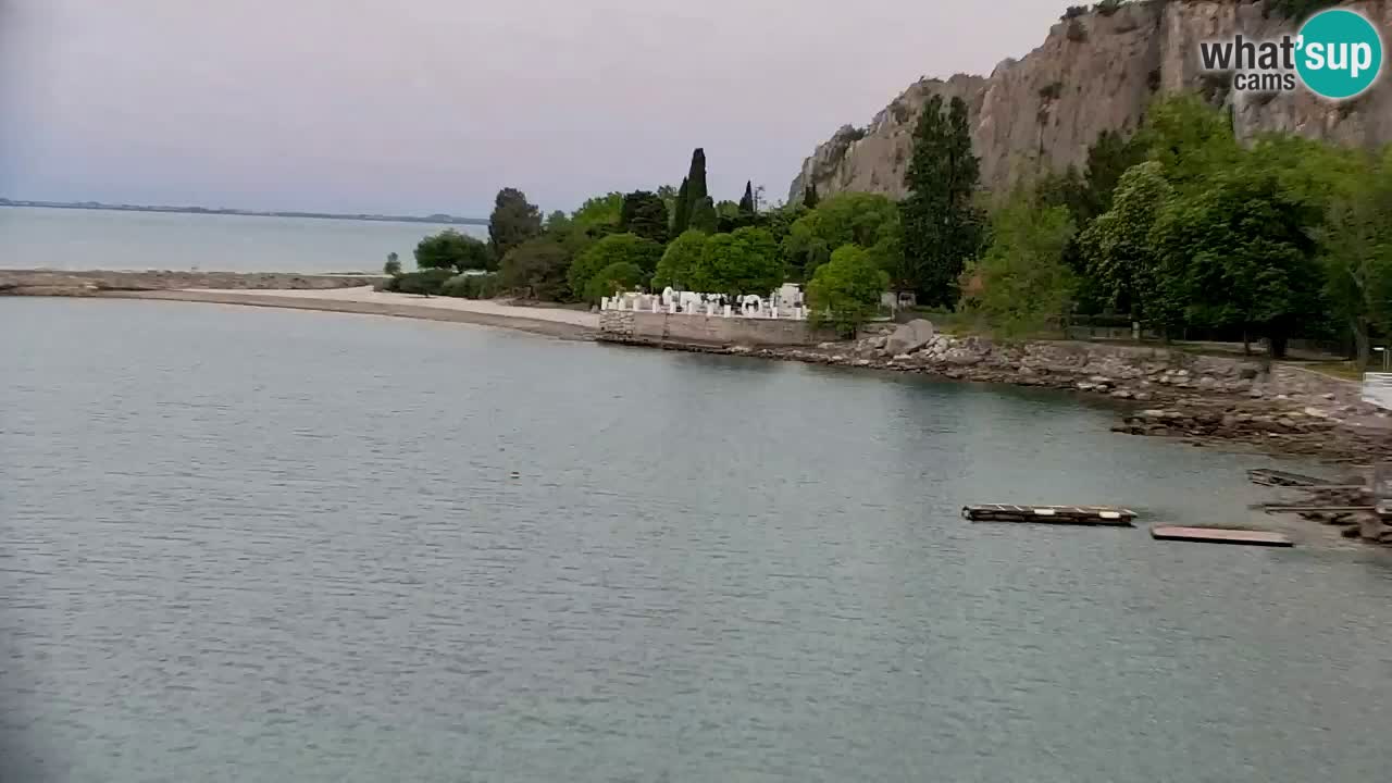 Webcam Sistiana – Vista sulla marina e sulla baia
