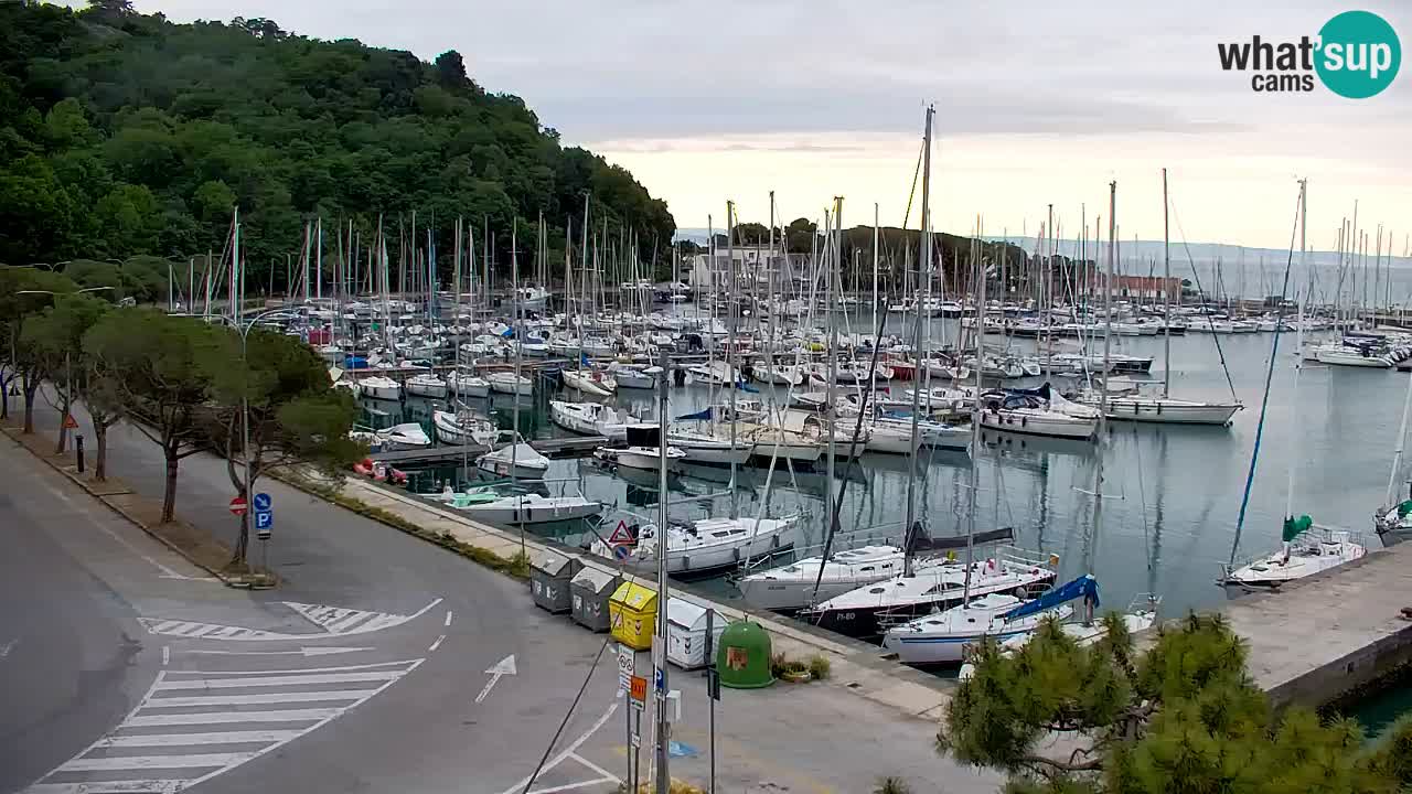 Webcam Sistiana – Vista sulla marina e sulla baia