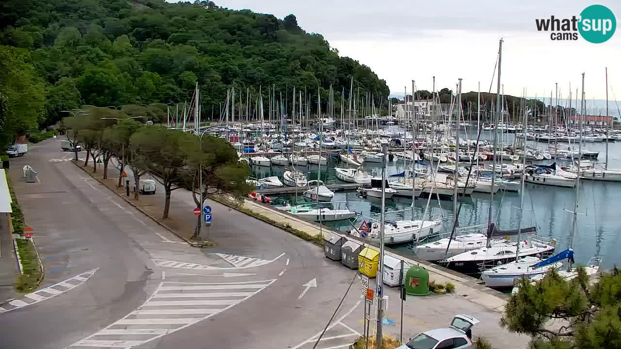 Webcam Sistiana – Vista sulla marina e sulla baia