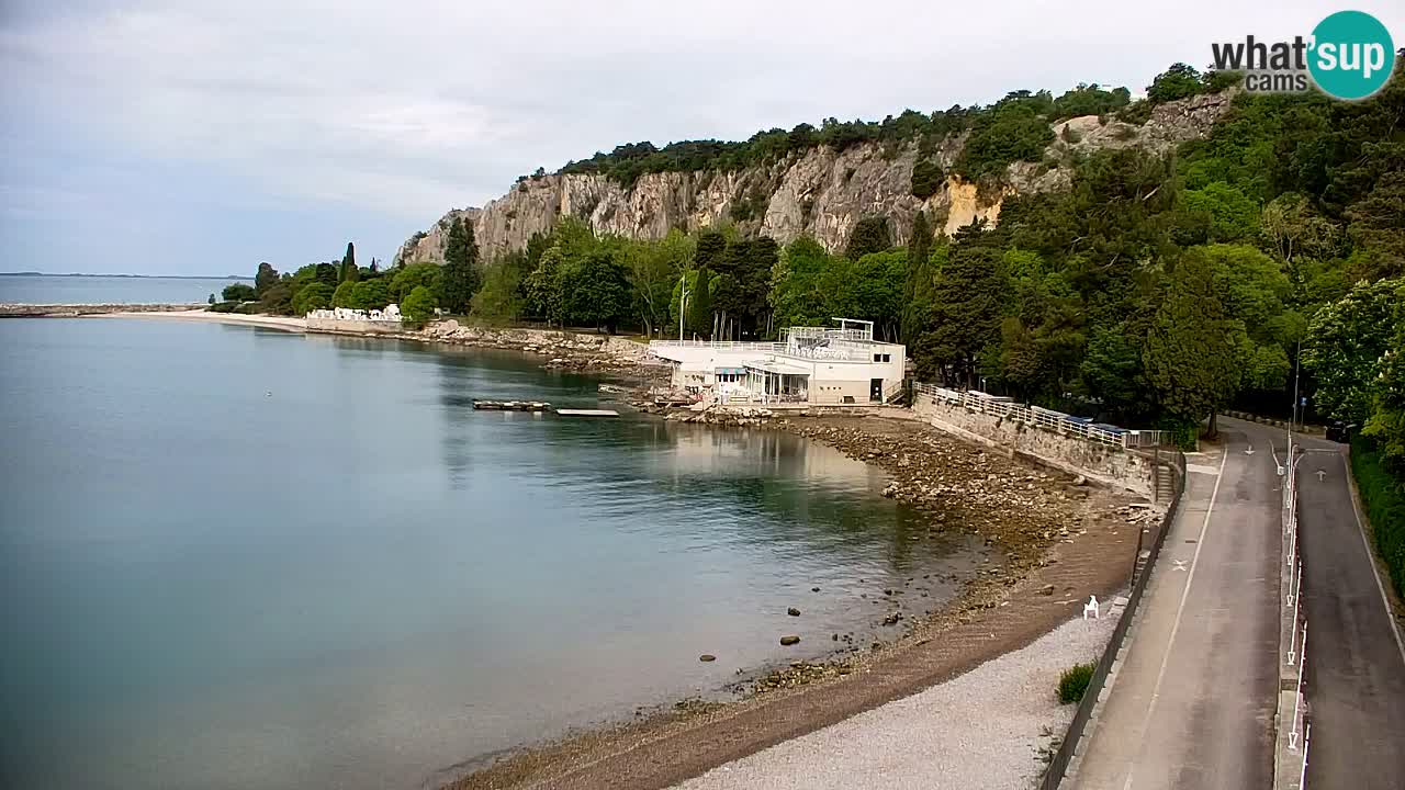 Webcam Sistiana – Pogled na marinu i zaljev