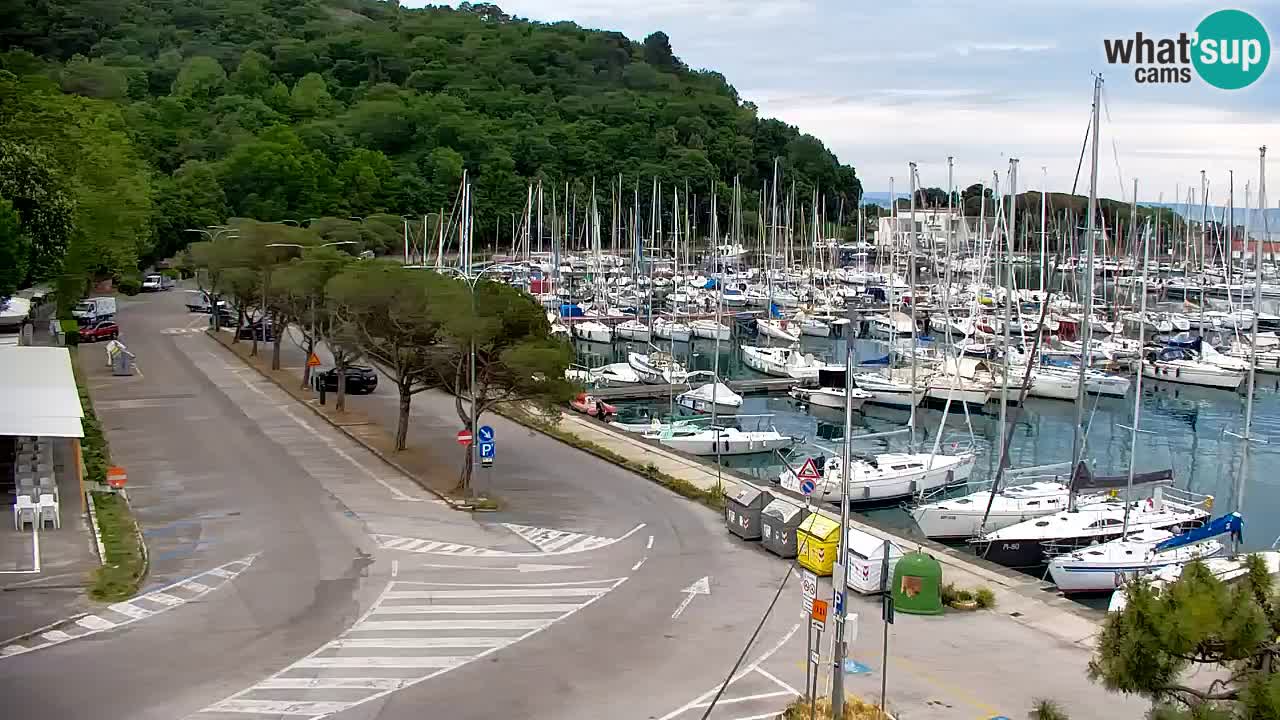 Webcam Sistiana – Blick auf Marina und Bucht