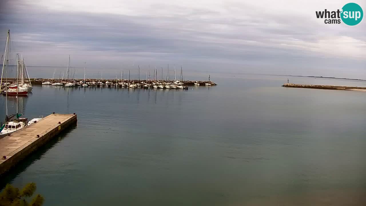 Webcam Sistiana – Vue sur la marina et la baie