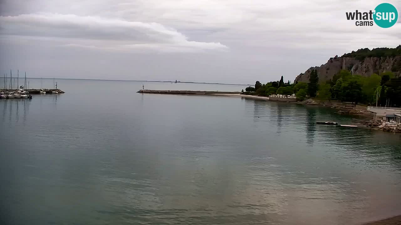 Webcam Sistiana – Blick auf Marina und Bucht