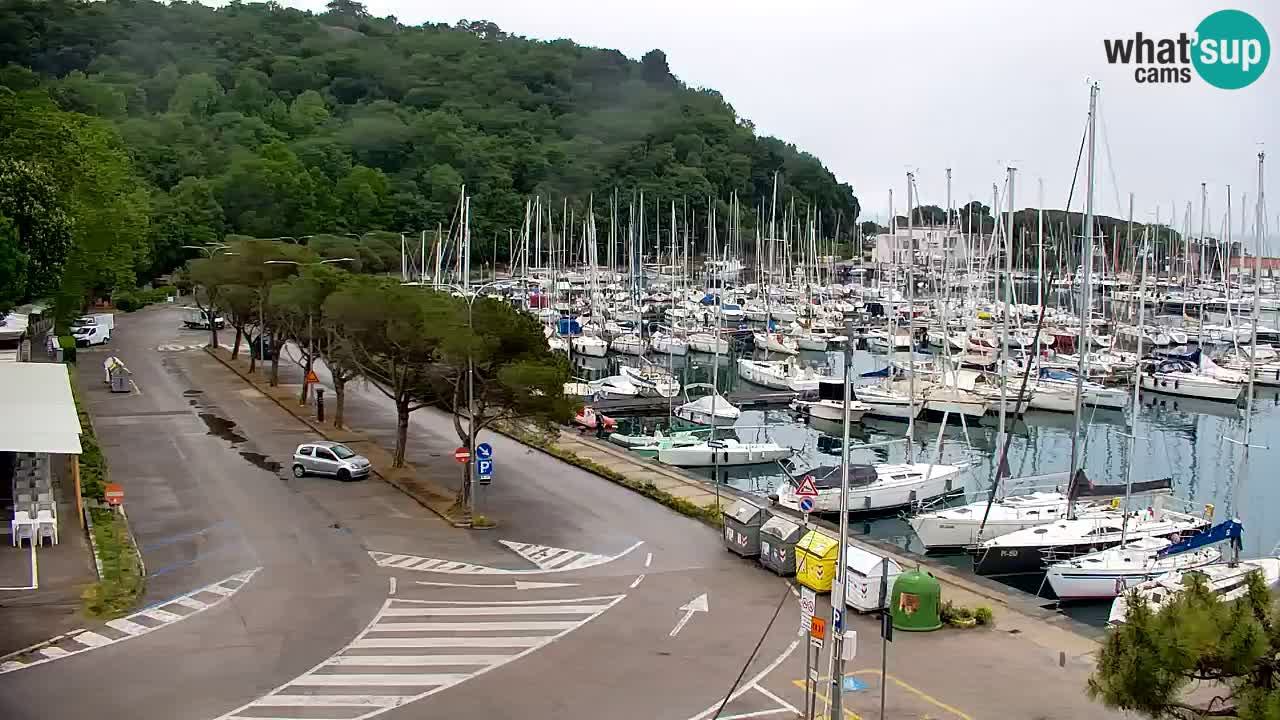Webcam Sistiana – Vista sulla marina e sulla baia