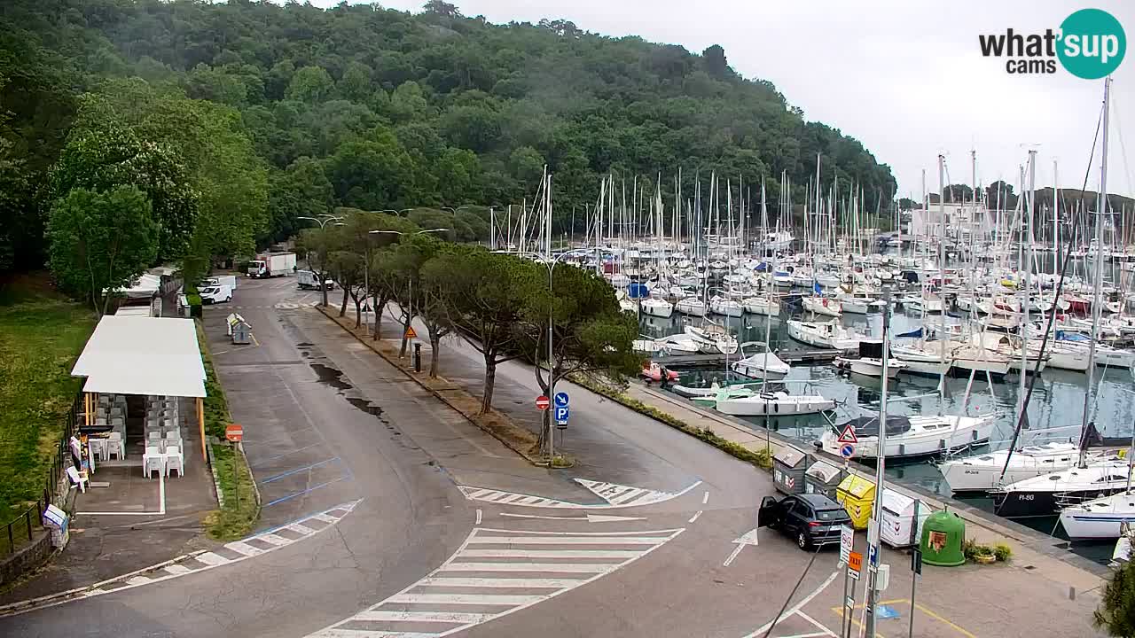 Webcam Sistiana – Vista sulla marina e sulla baia