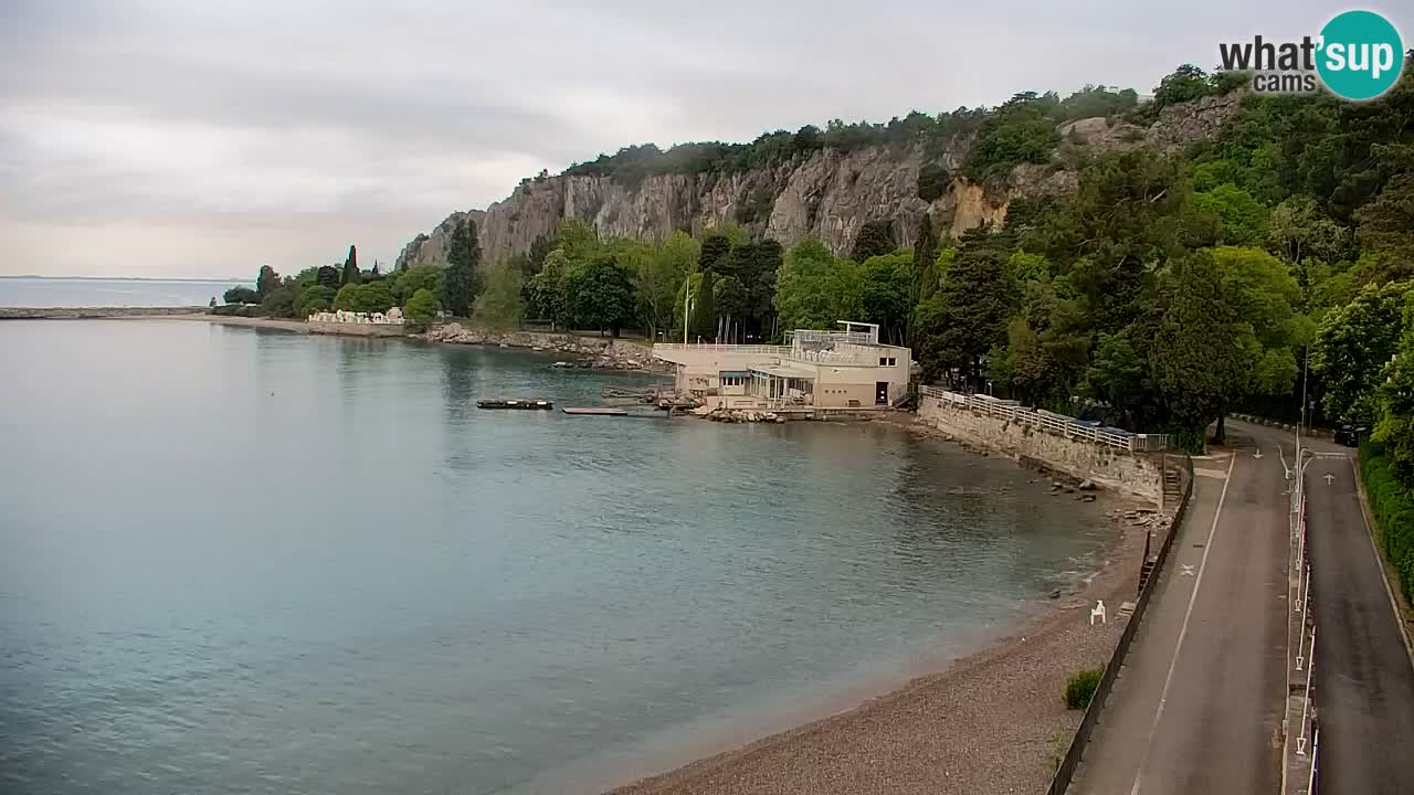 Webcam Sistiana – Pogled na marinu i zaljev