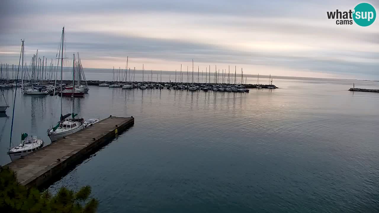 Webcam Sistiana – Vista sulla marina e sulla baia