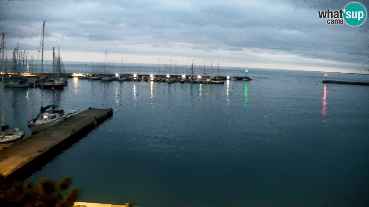 Webcam Sistiana – Blick auf Marina und Bucht