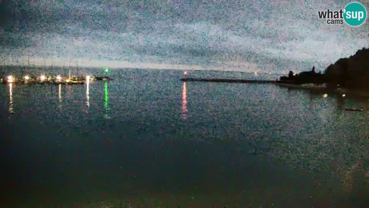 Webcam Sistiana – Vista sobre la marina y la bahía