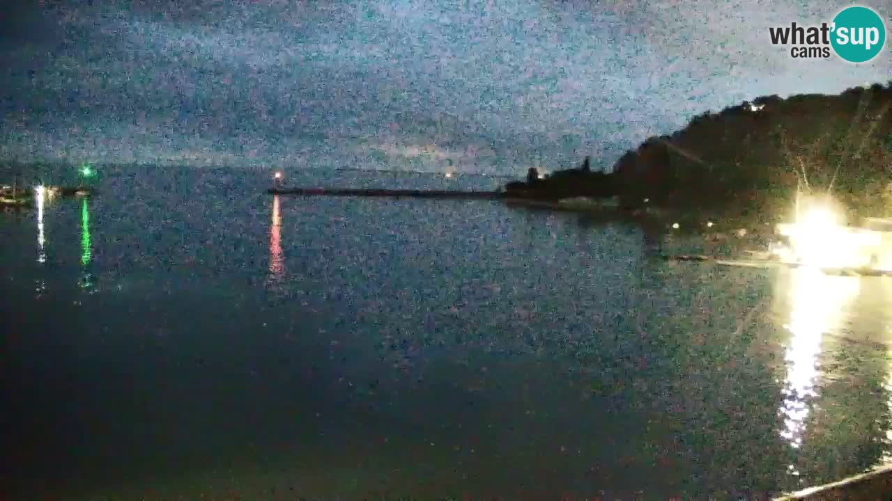 Webcam Sistiana – Pogled na marinu i zaljev