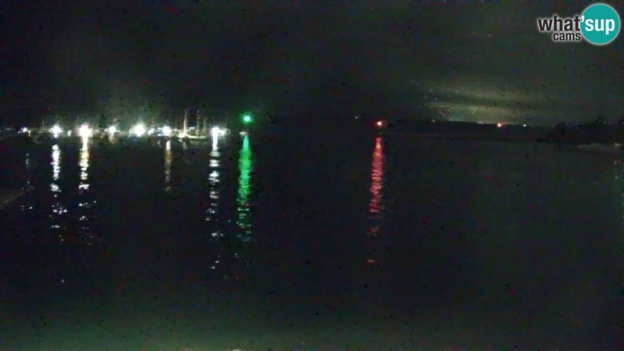 Webcam Sistiana – Vue sur la marina et la baie