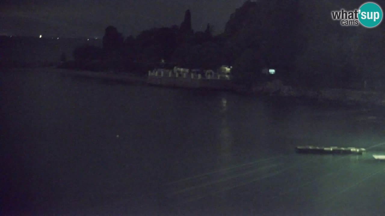 Webcam Sistiana – Vue sur la marina et la baie