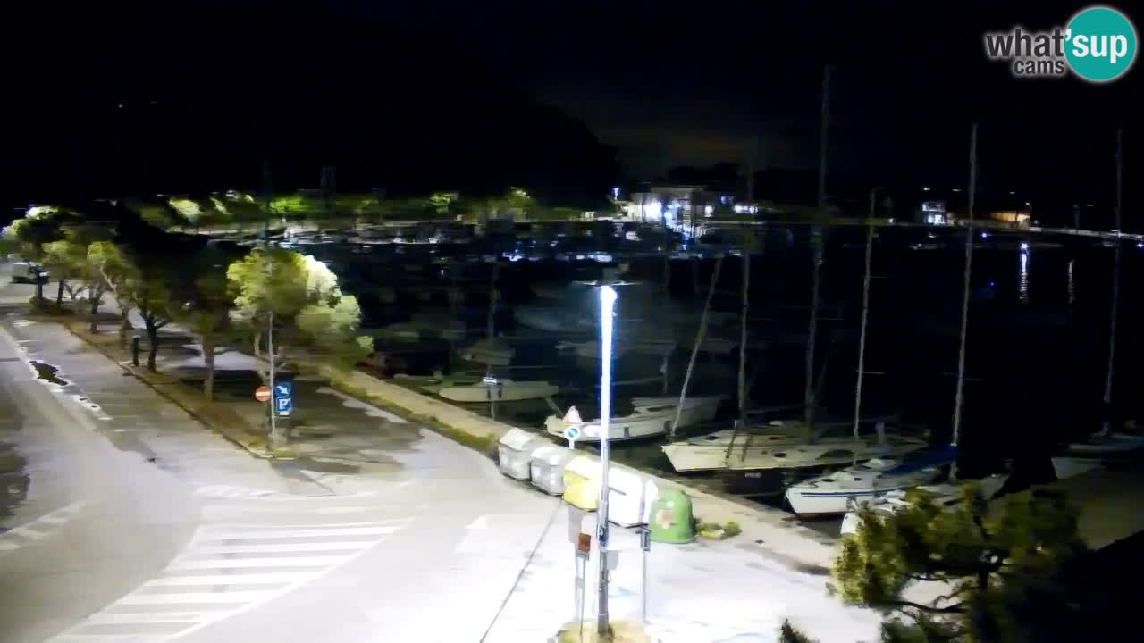 Webcam Sistiana – Pogled na marinu i zaljev