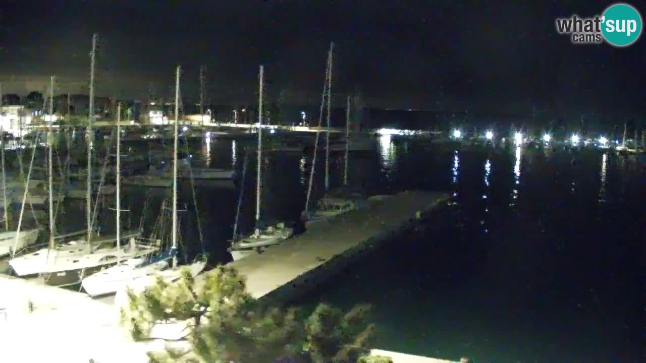 Webcam Sistiana – Blick auf Marina und Bucht