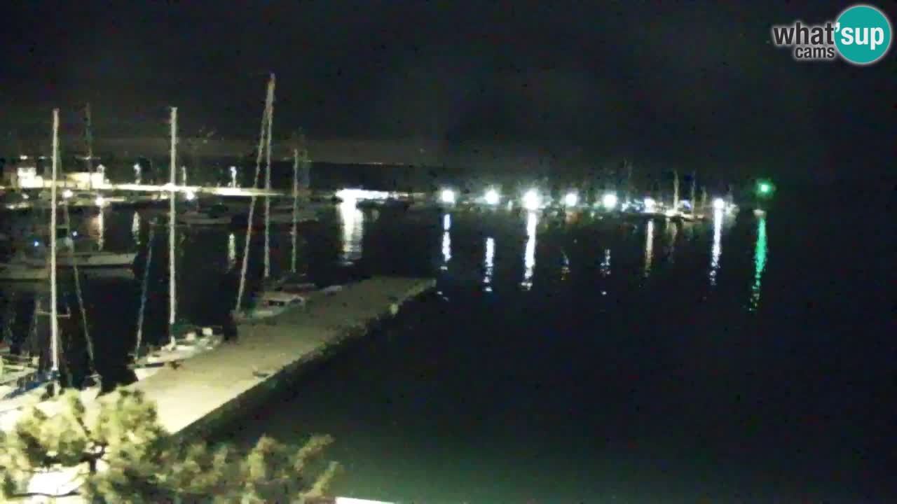 Webcam Sistiana – Blick auf Marina und Bucht