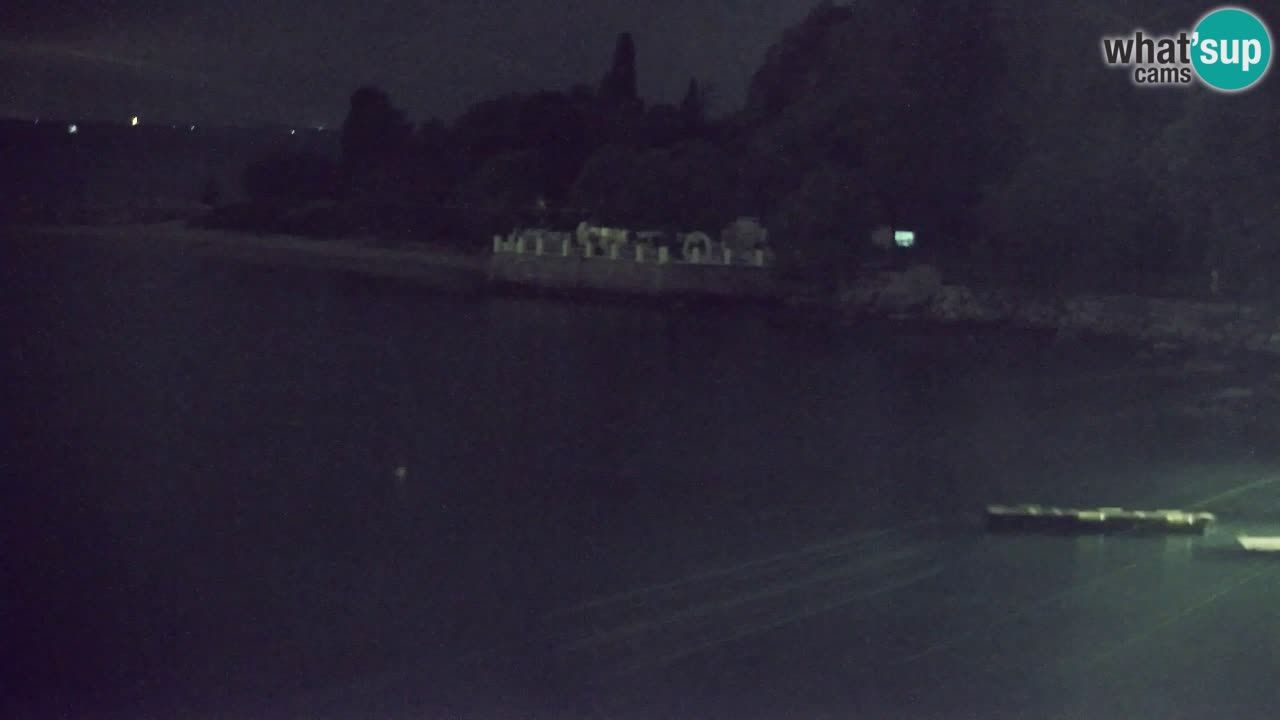 Webcam Sistiana – Pogled na marinu i zaljev