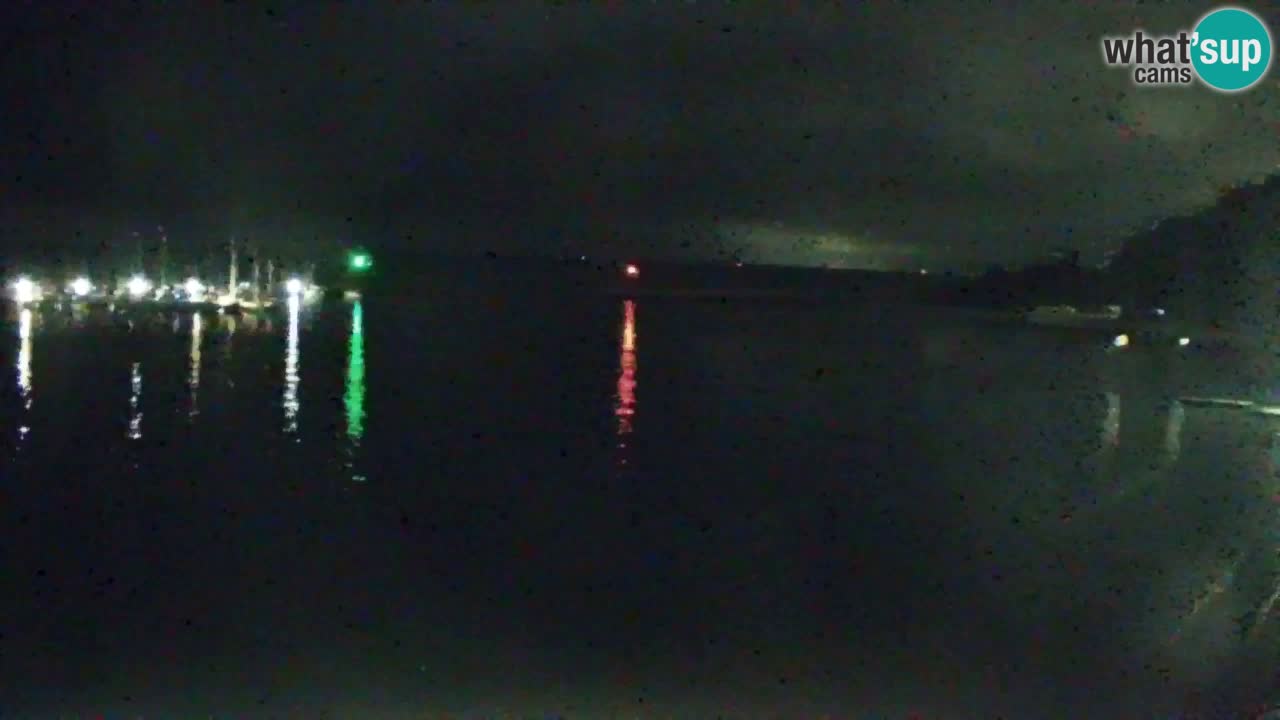 Webcam Sistiana – Vista sobre la marina y la bahía