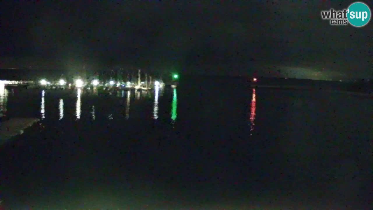 Webcam Sistiana – Vue sur la marina et la baie