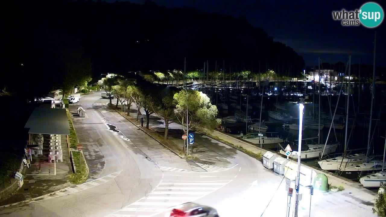 Webcam Sistiana – Blick auf Marina und Bucht
