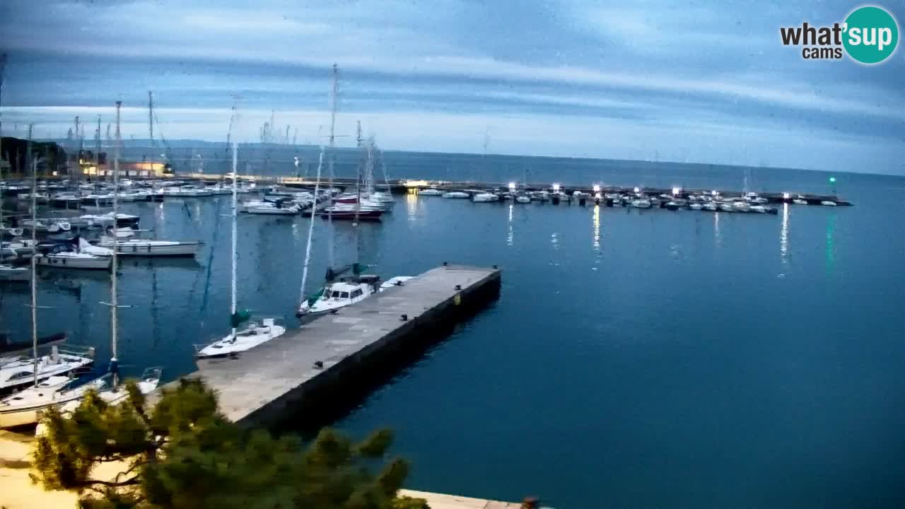 Webcam Sistiana – Vista sulla marina e sulla baia