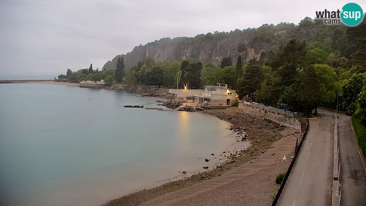 Webcam Sistiana – Vista sulla marina e sulla baia