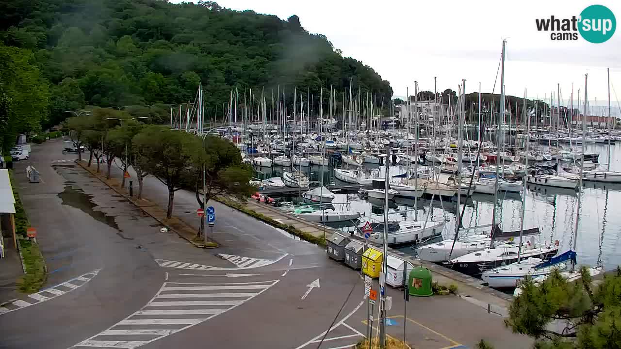 Webcam Sistiana – Blick auf Marina und Bucht