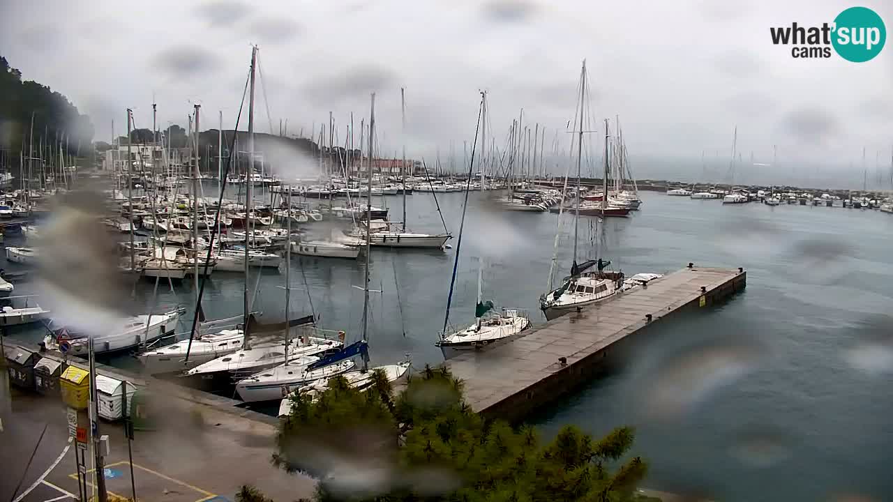 Webcam Sistiana – Blick auf Marina und Bucht